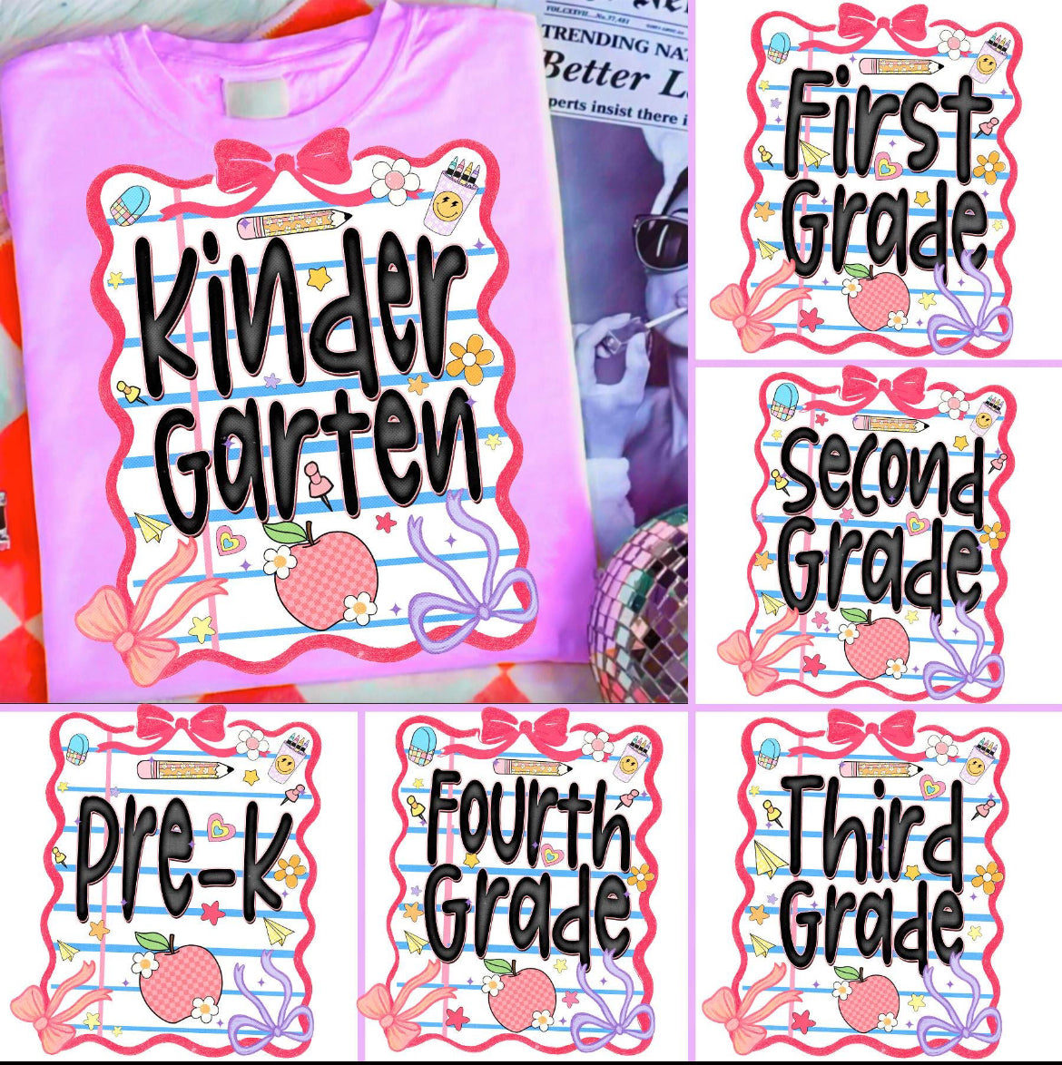 Preppy Back to School-Youth Size