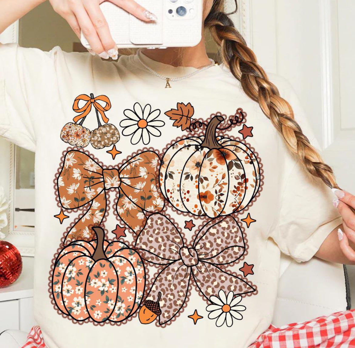 Floral Pumpkin