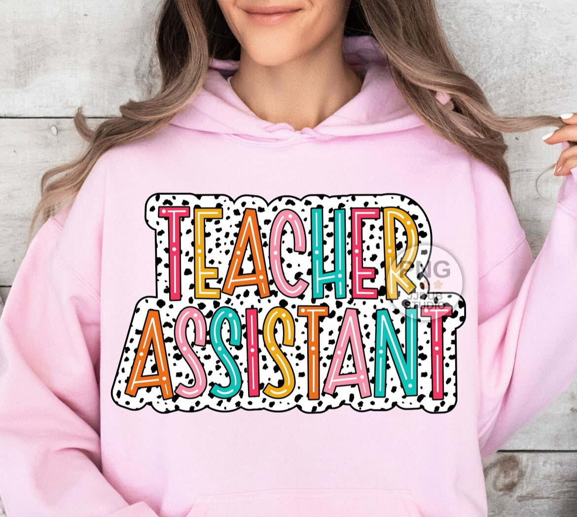 Teacher Assistant Multi Color