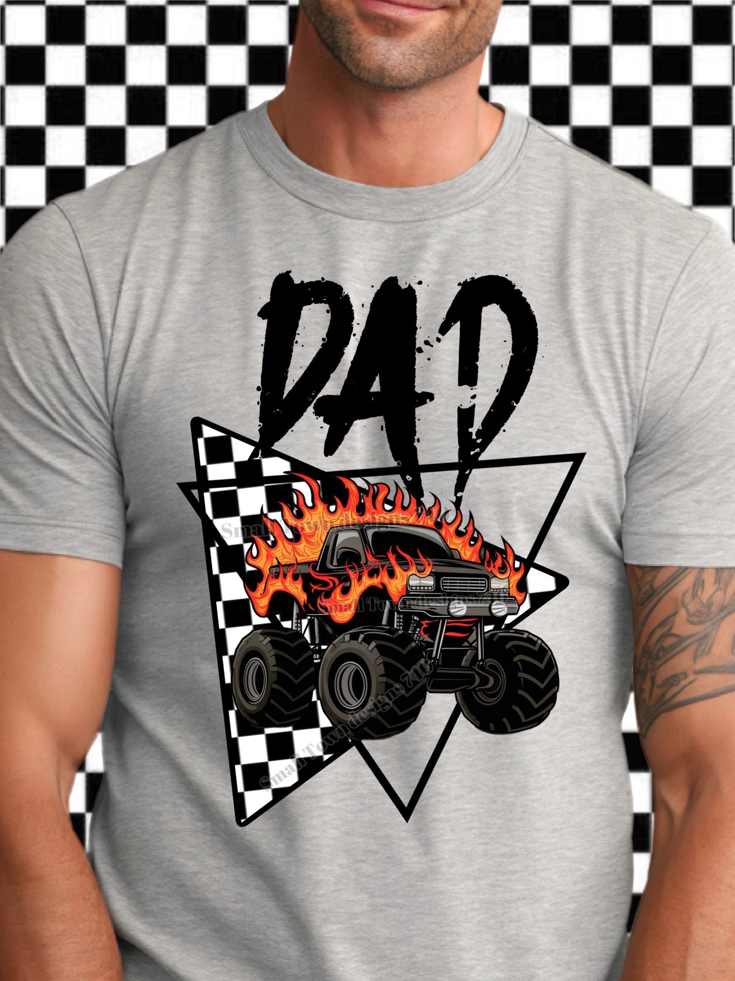 Monster Truck Daddy or Dad