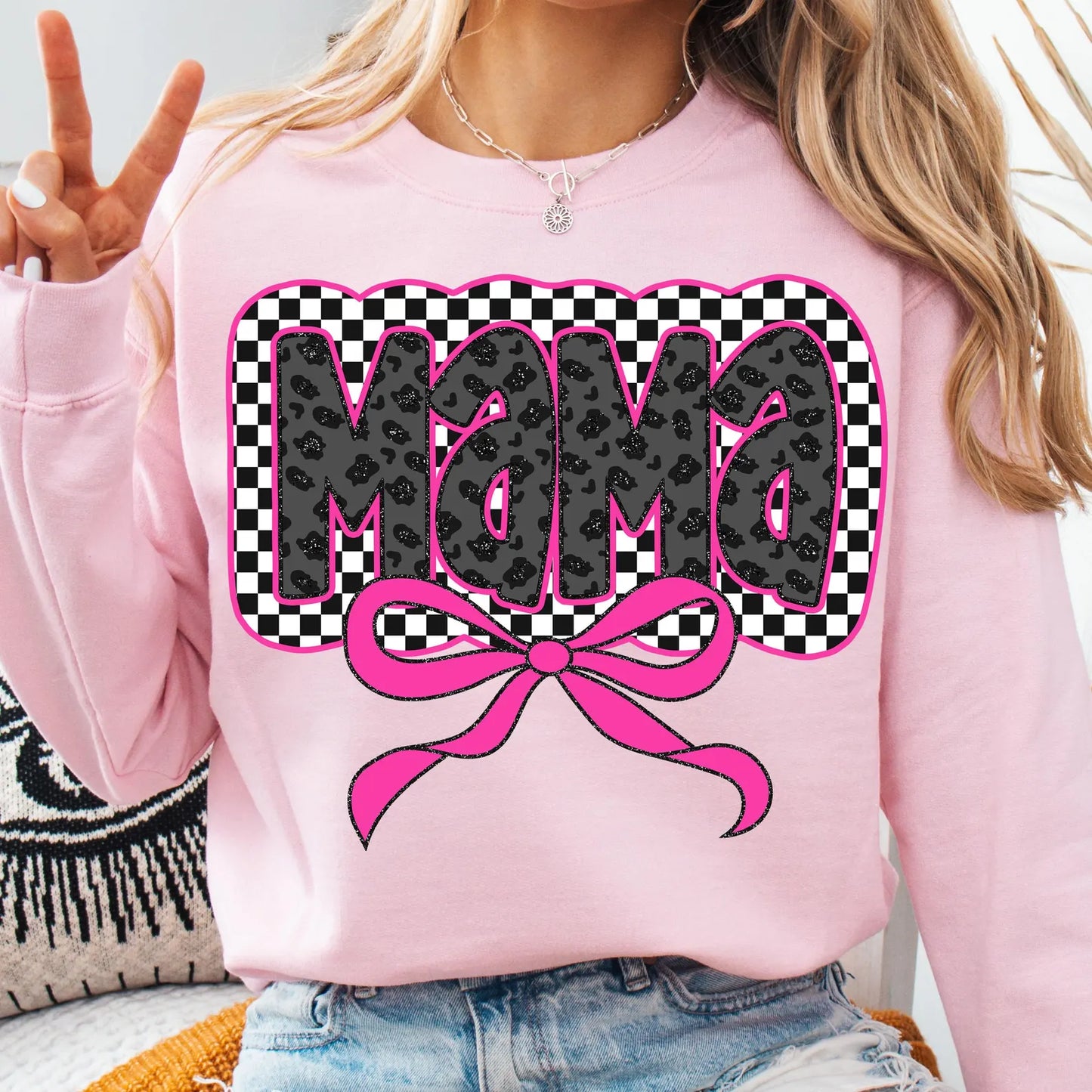 Mama Checkered