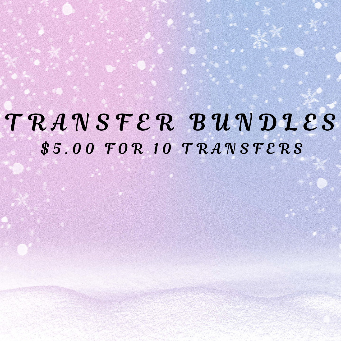 Transfer Bundles