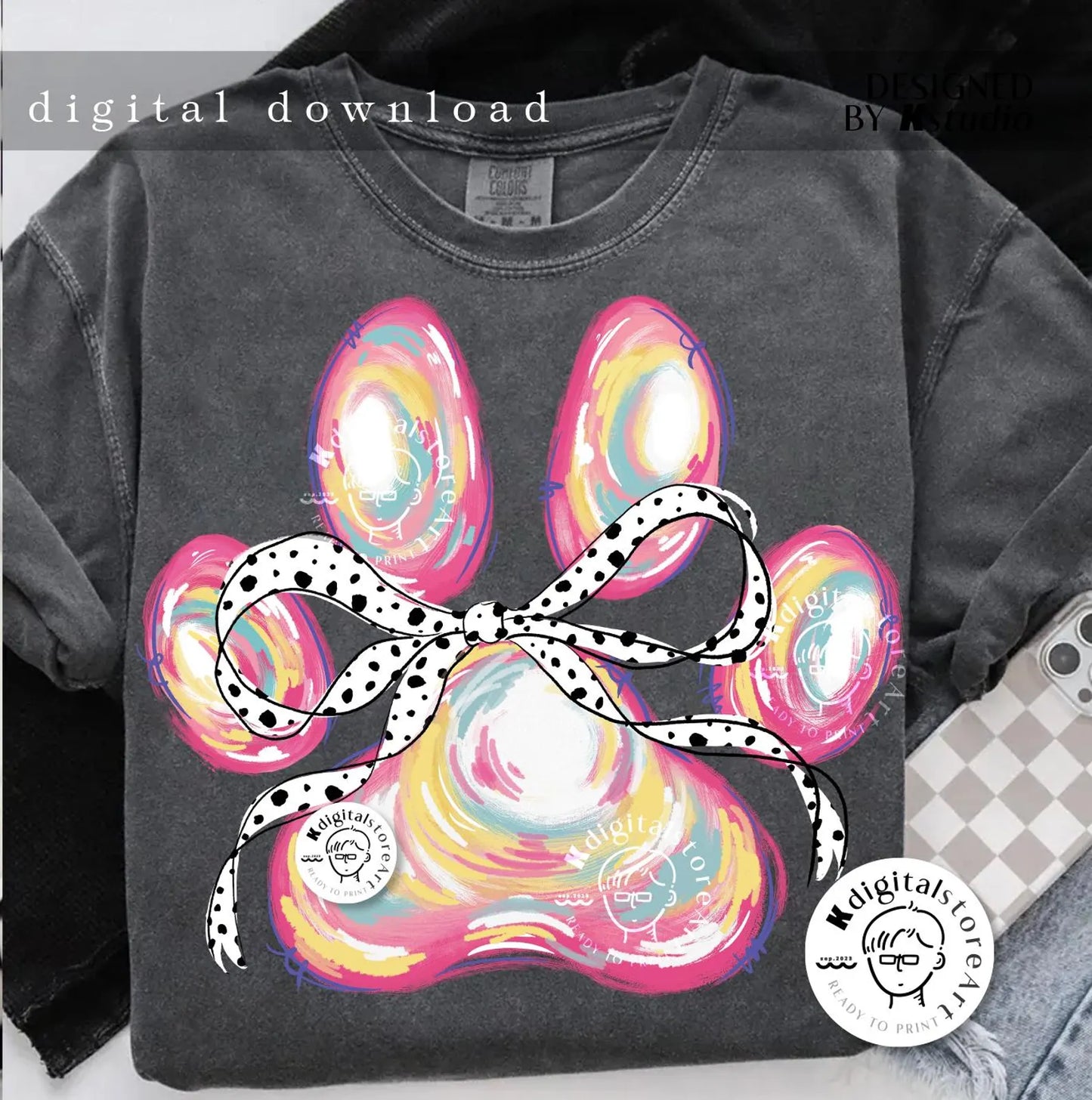 Dog Lover Floral Coquette