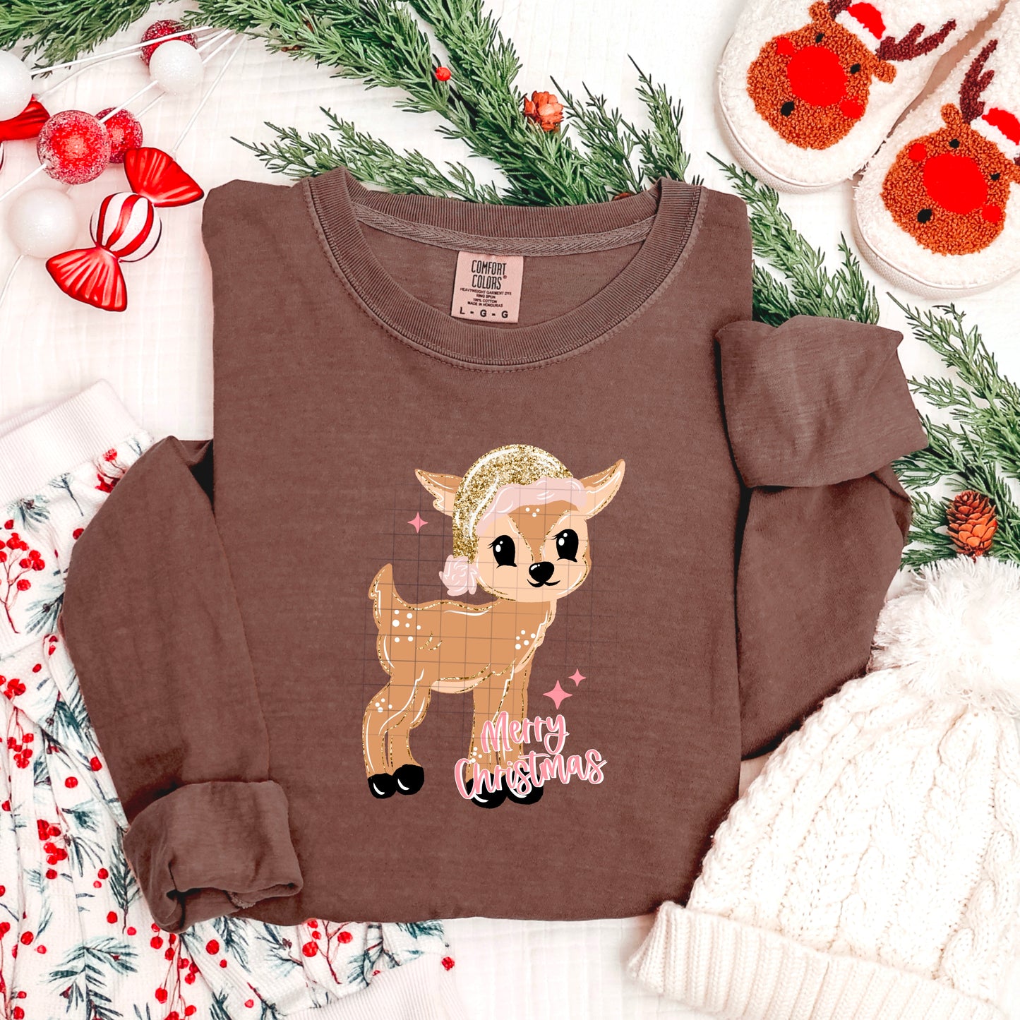 Merry Christmas Baby Deer