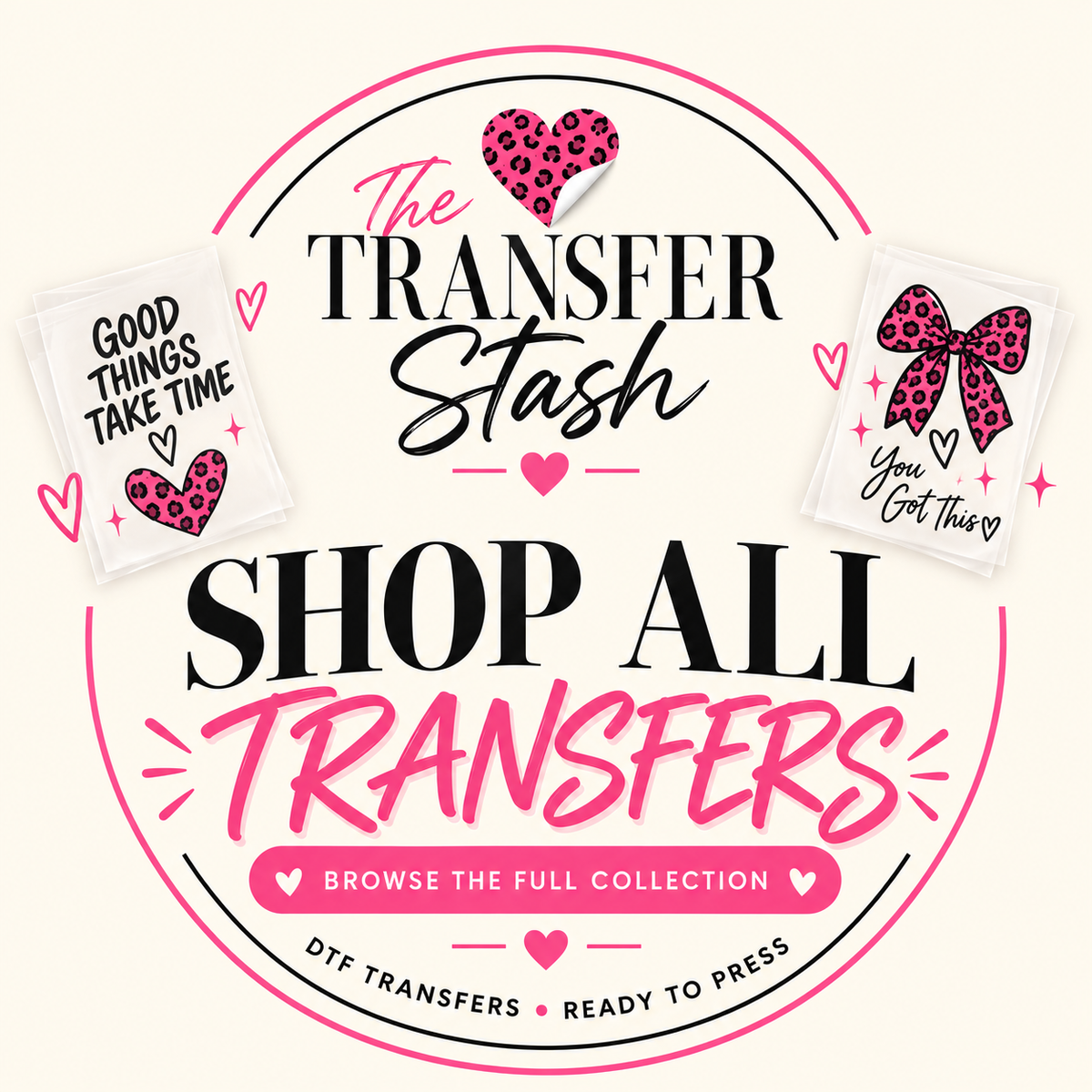 The Transfer Stash - Shop All DTF Transfers