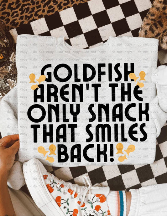 Goldfish aren't the only snack that smiles back