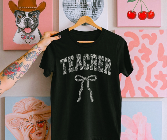 Teacher Lace Bow