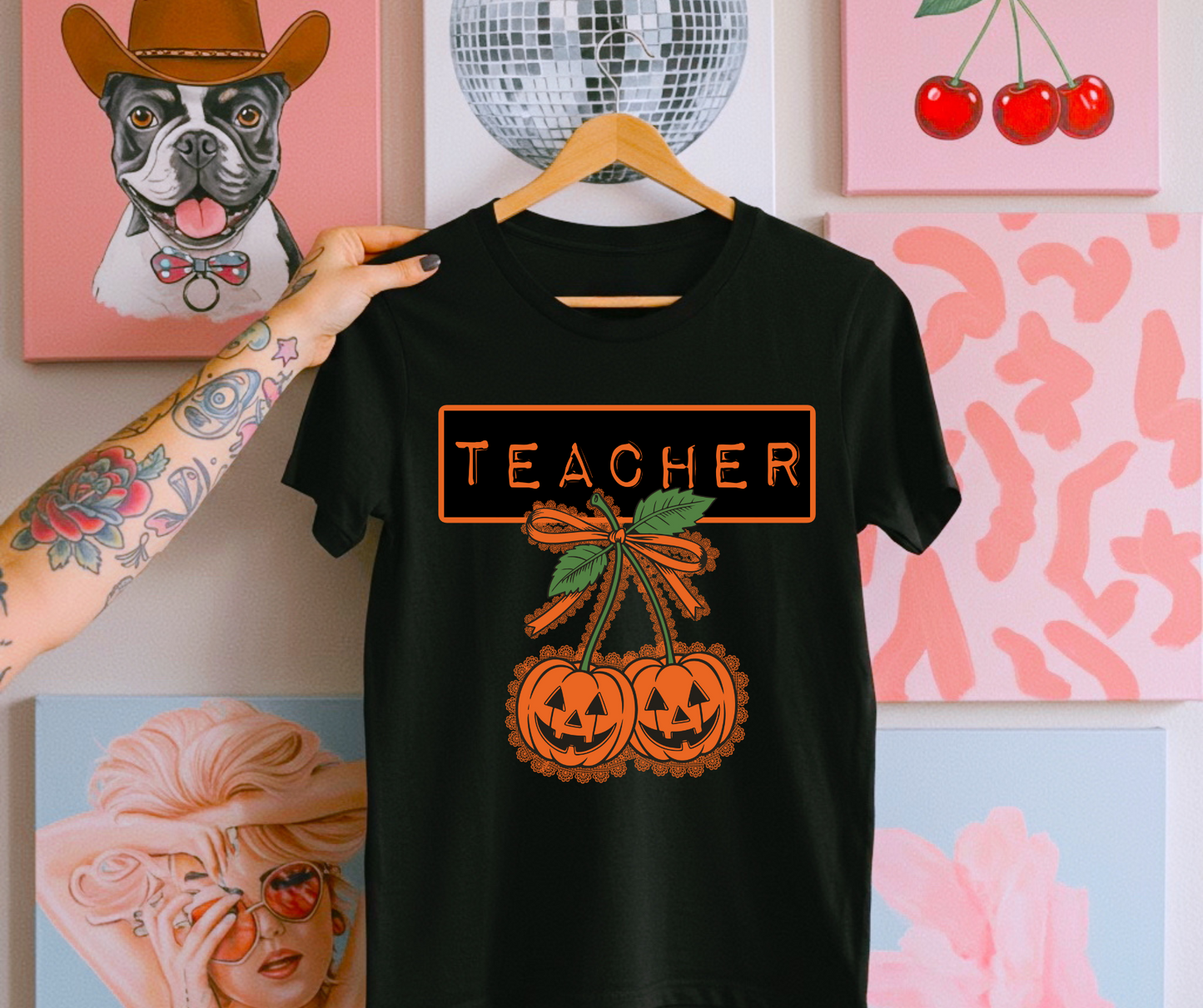 Pumpkin Cherries Teacher