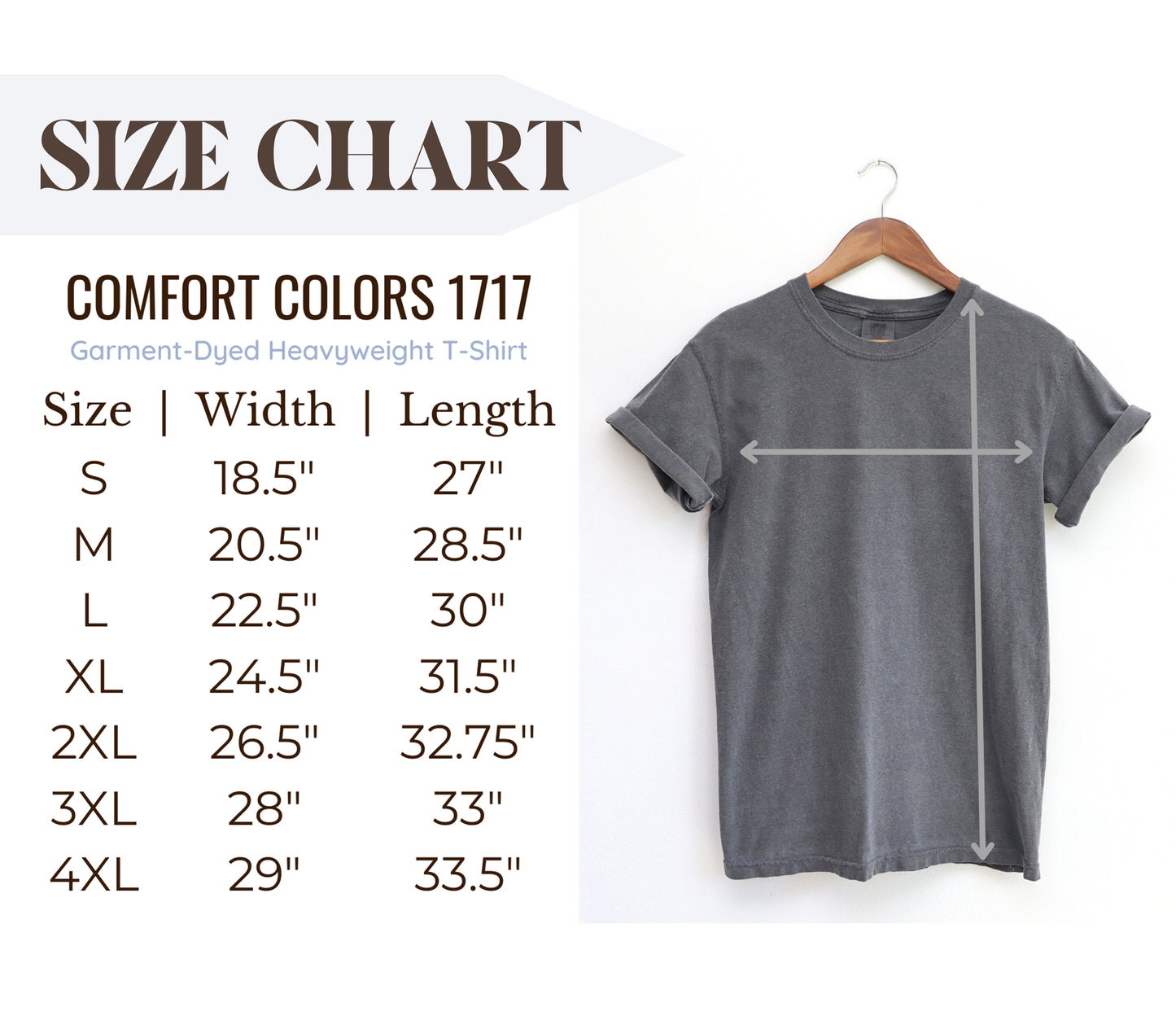 2 for $33  Comfort Color T-shirts