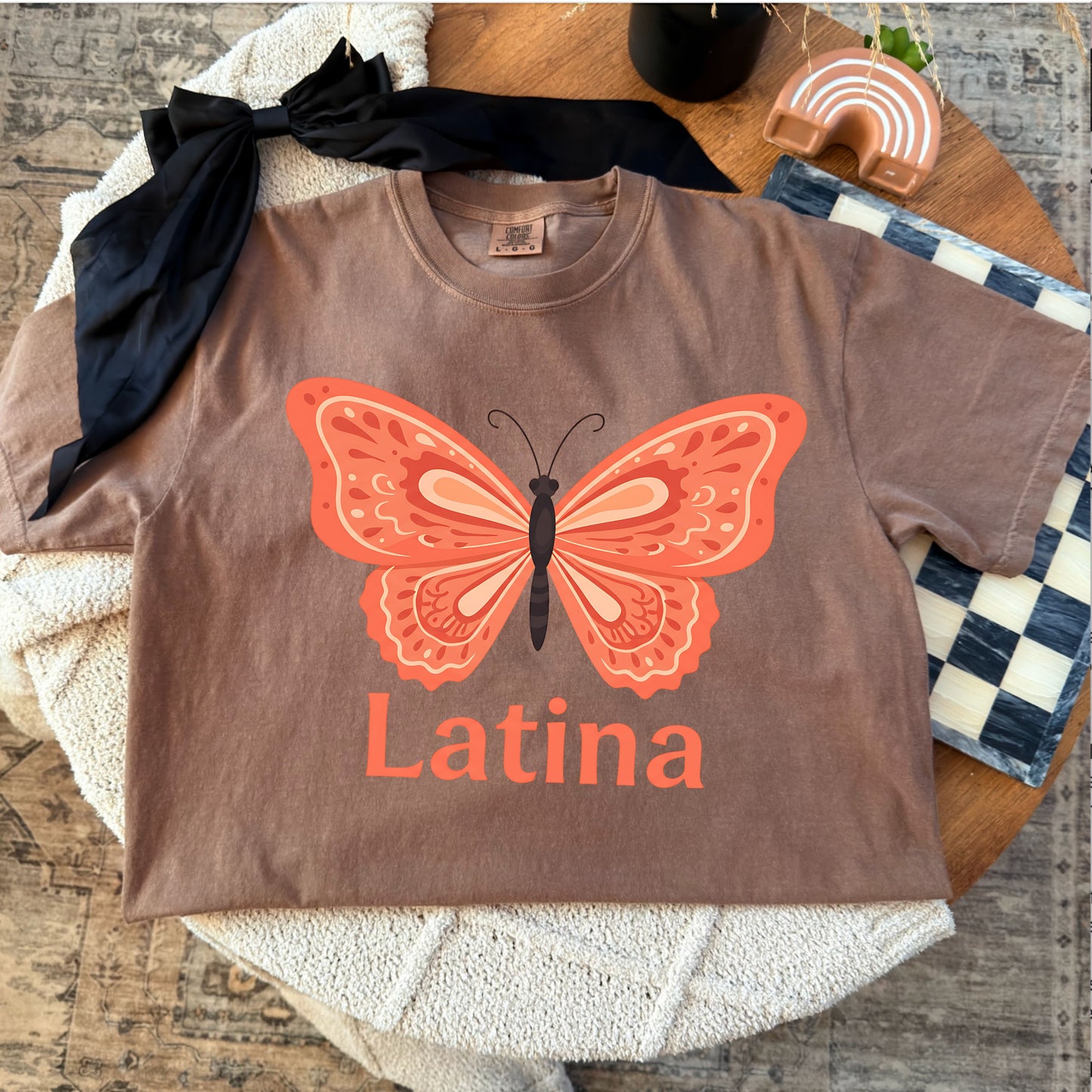 Latina Mariposa Graphic Tee