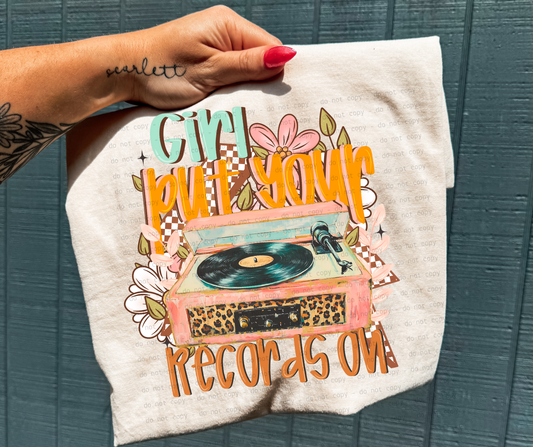 Put Your Record On