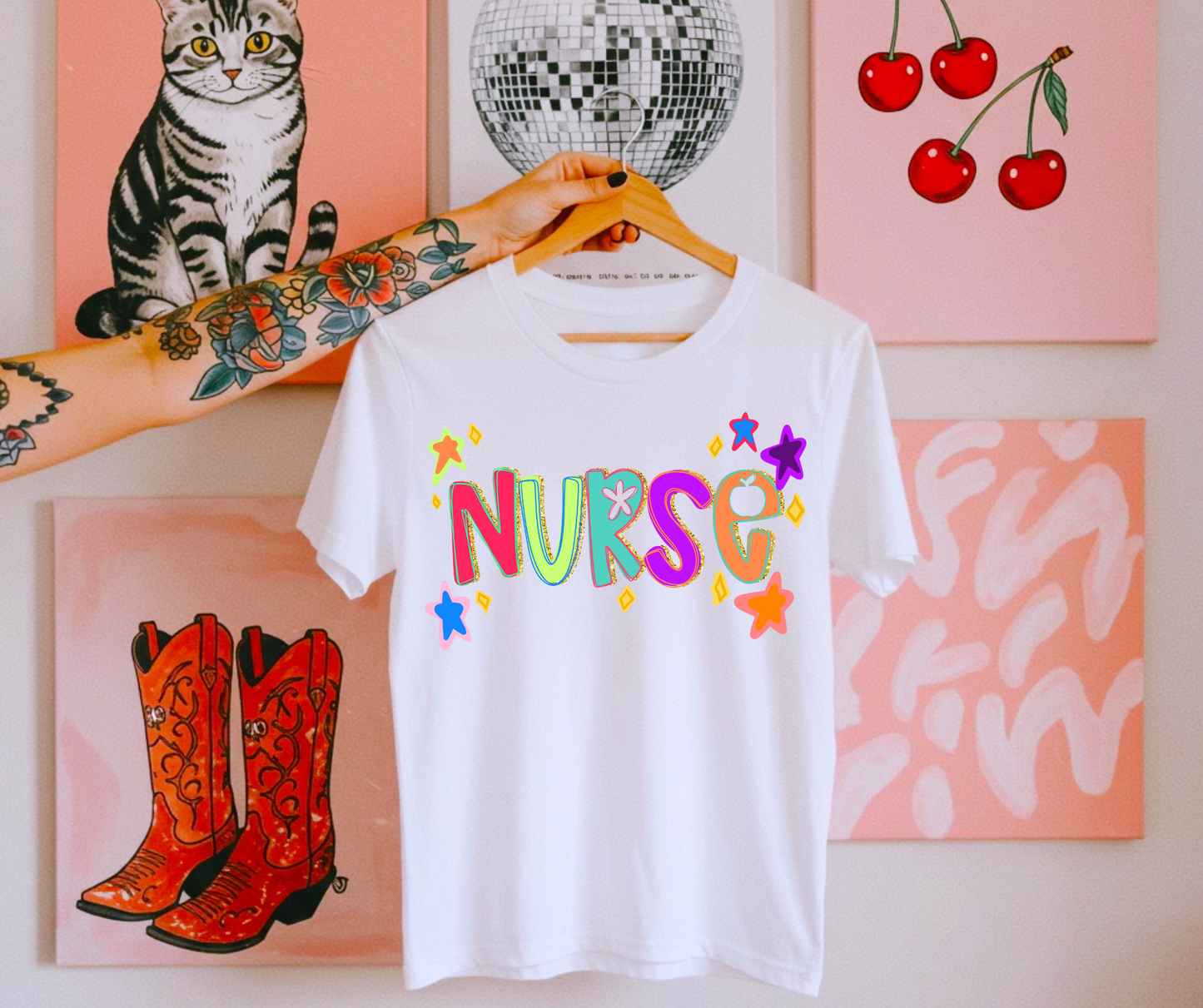 Nurse doodle design