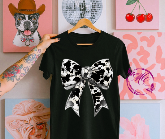 Black and White Bow