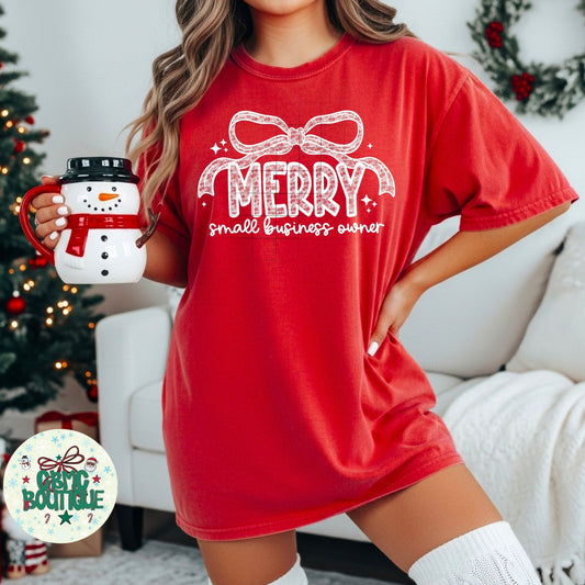 Merry Small Business Owner