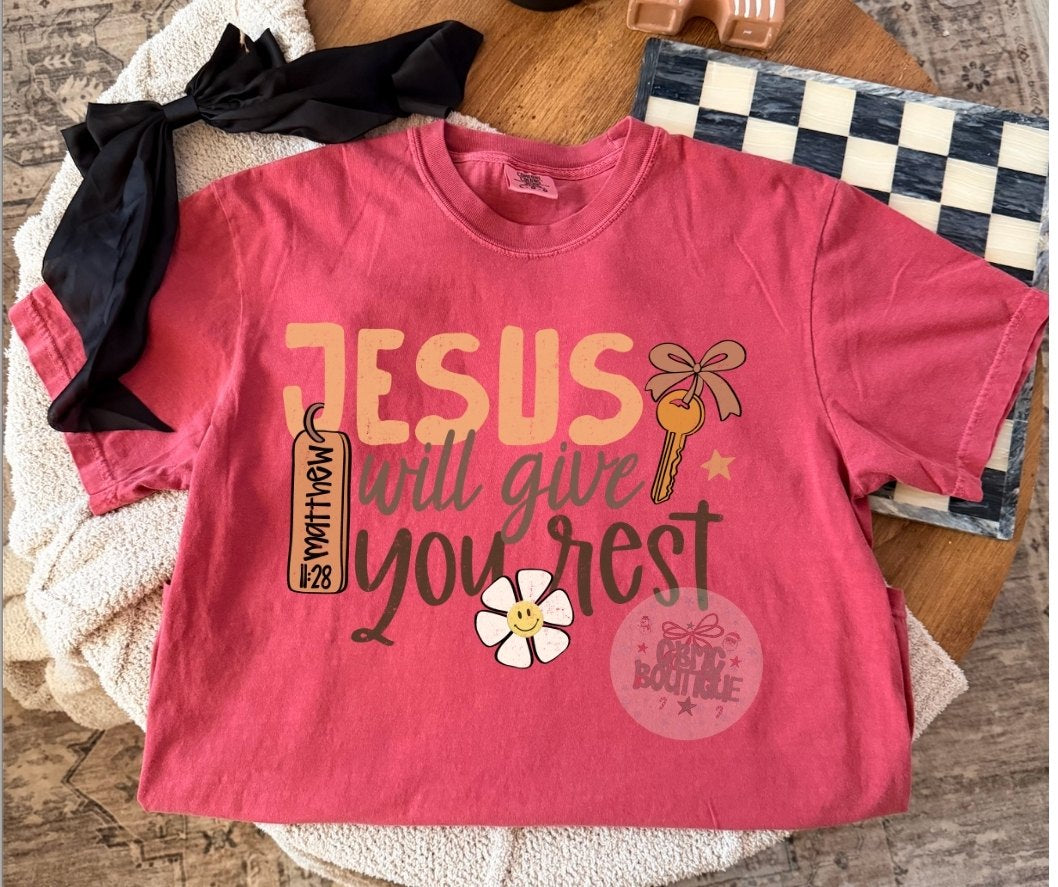 Jesus Will Give You Rest