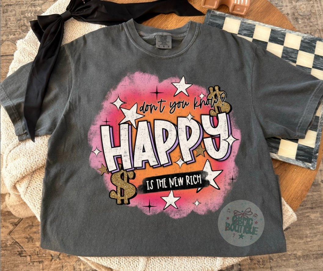 Happy Is The New Rich