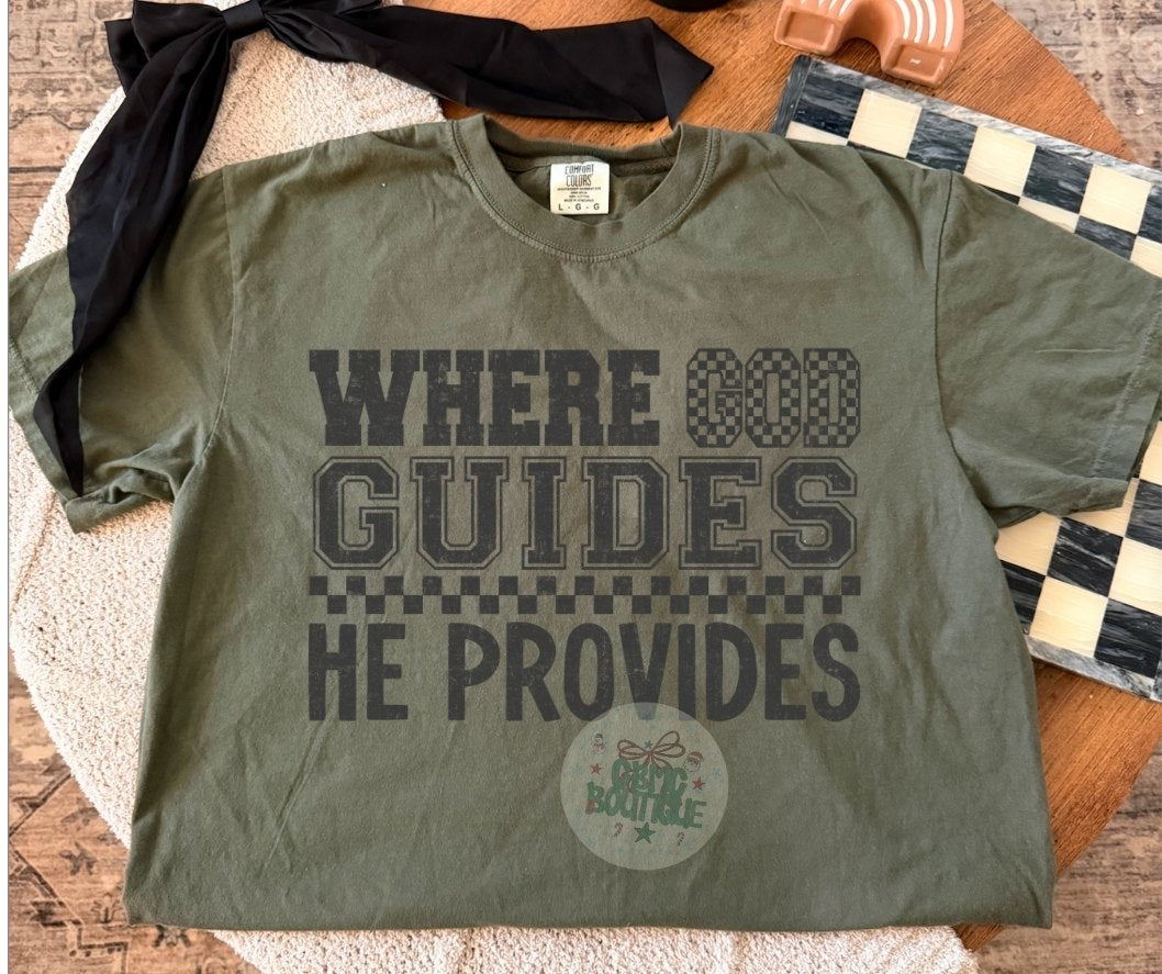 Where God Guides He Provides