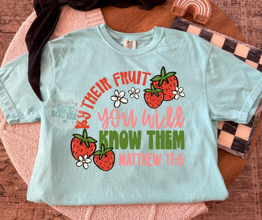 By Their Fruit You Will Know Them