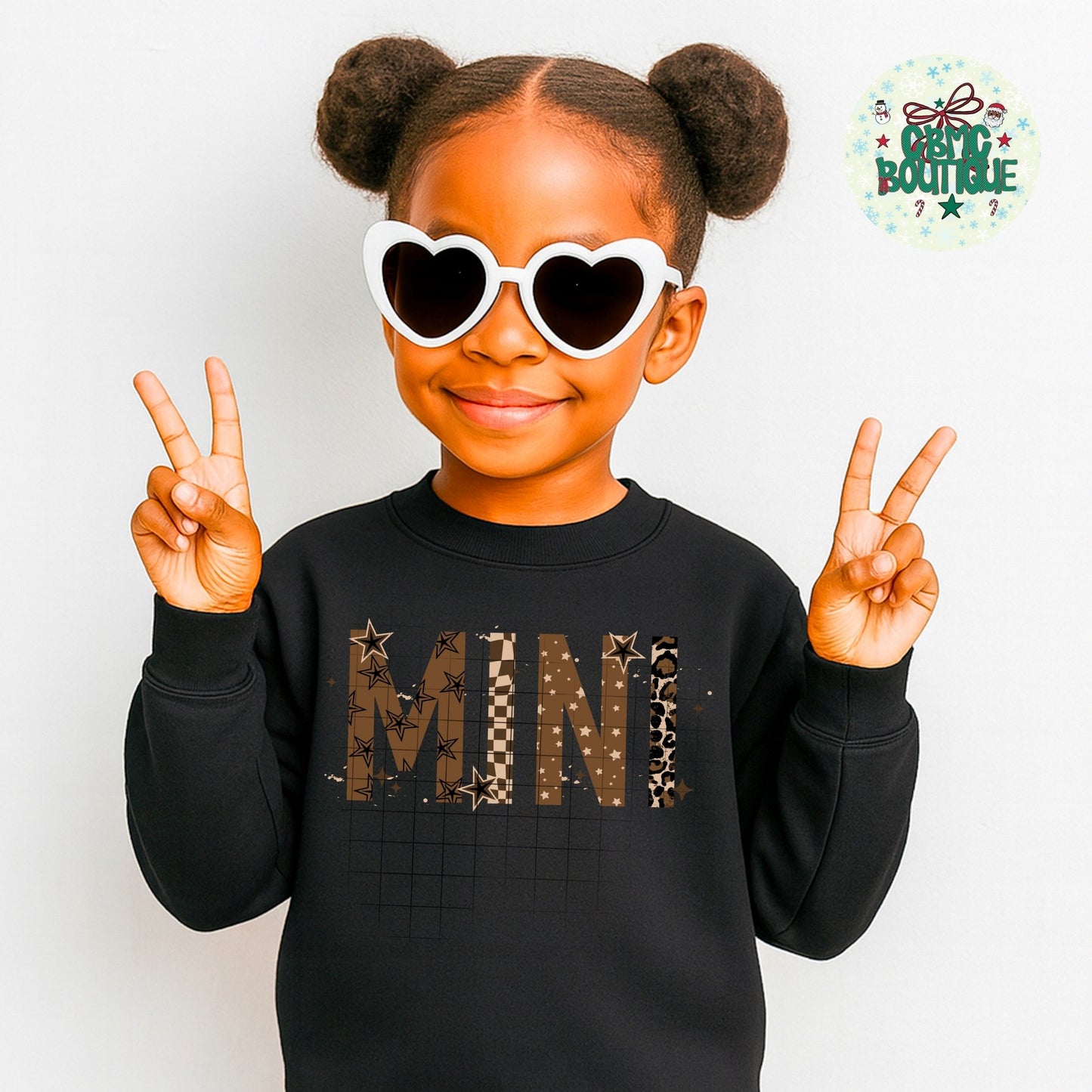 Mini Brown Checkered Pattern