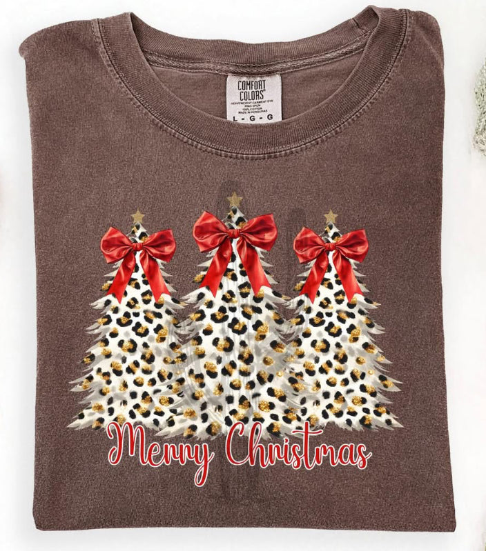 Leopard Christmas Trees