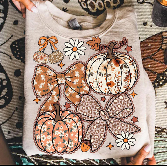 Floral Pumpkin