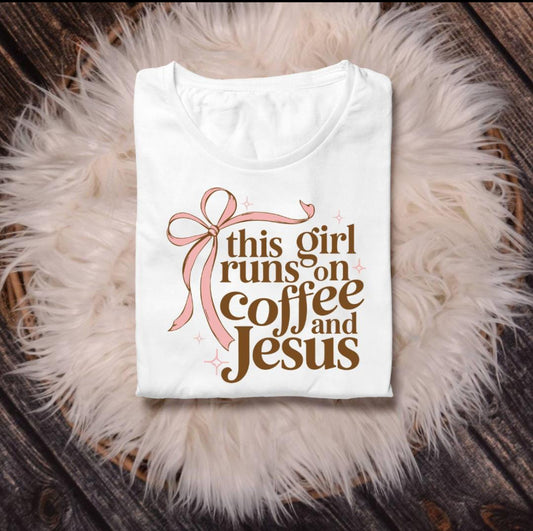 This Girl Runs of Coffee and Jesus