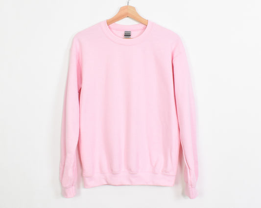 Light Pink Gildan Sweatshirt