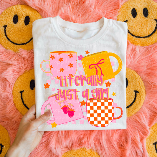 Just a Girl Cute Cups