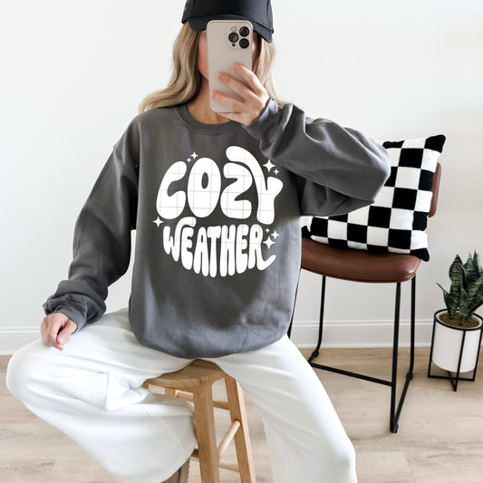 Cozy Weather-Black or White Option