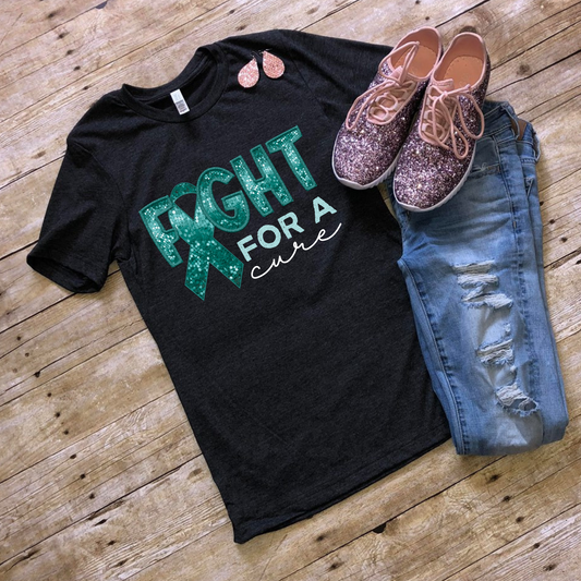 Fight for a Cure-Teal Ribbon