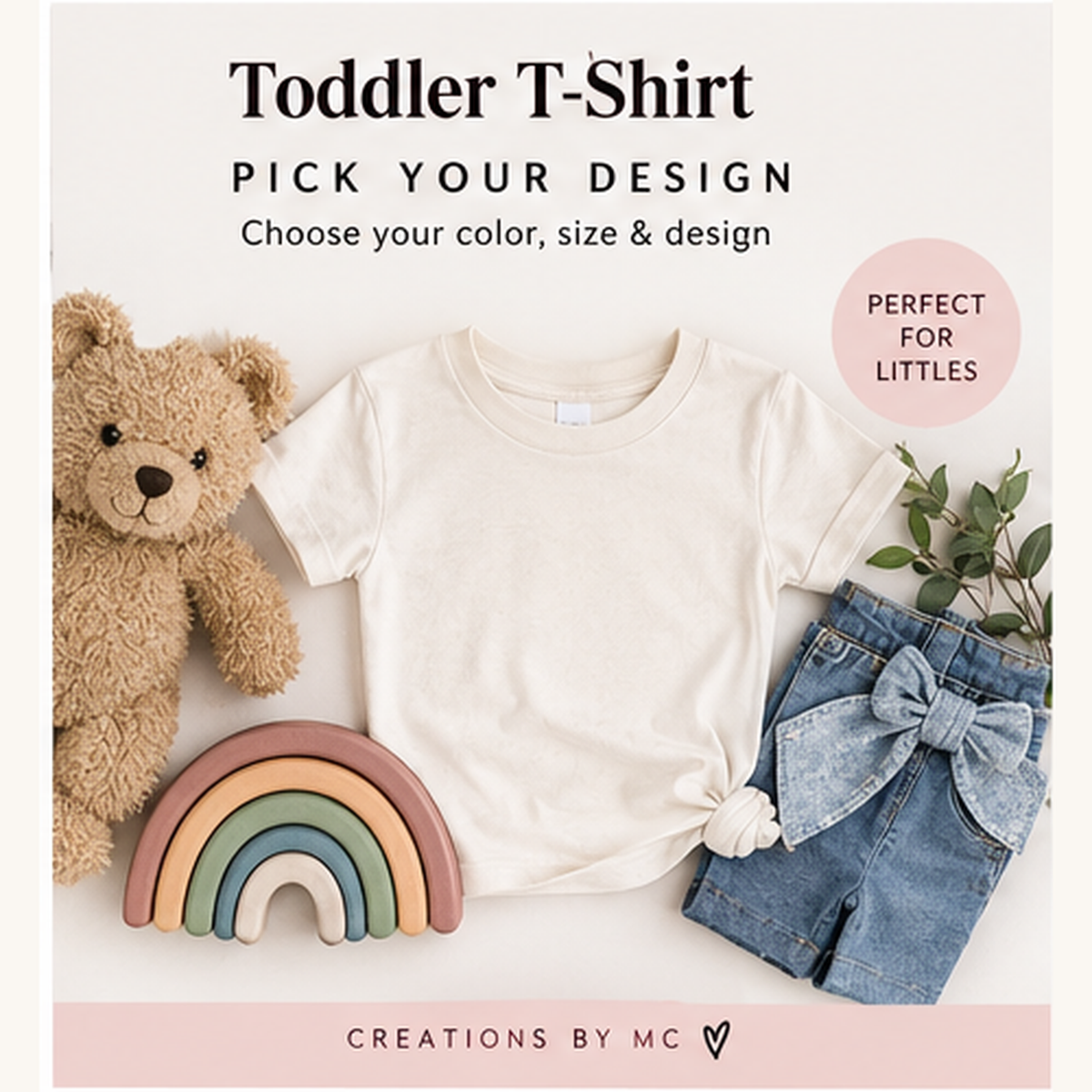 Toddler T-shirt pick your design