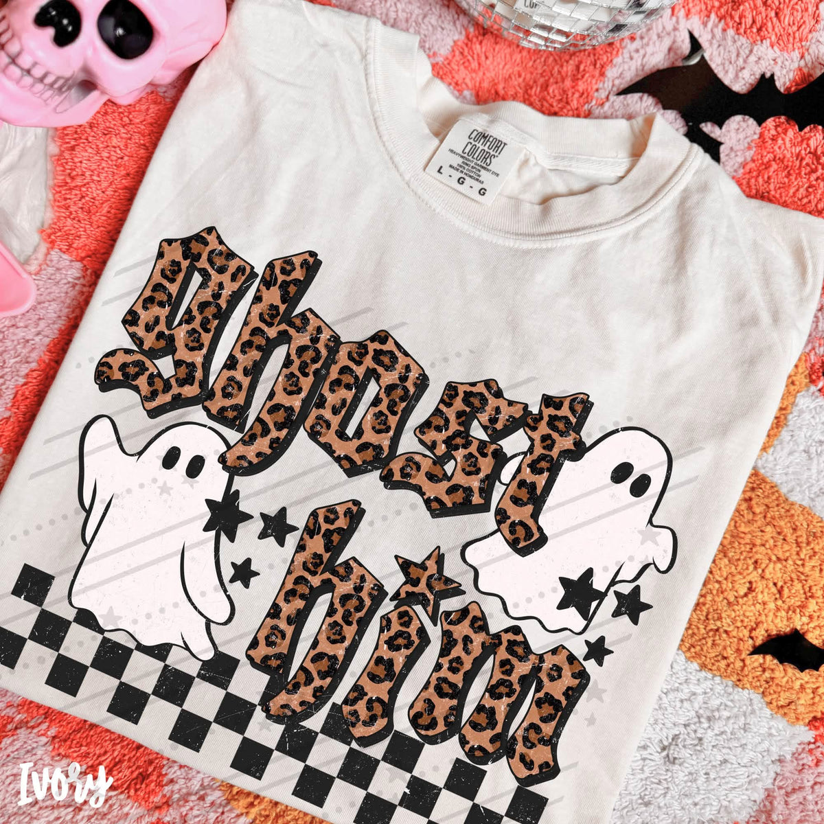 Ghost Hun Leopard DTF Transfer #248