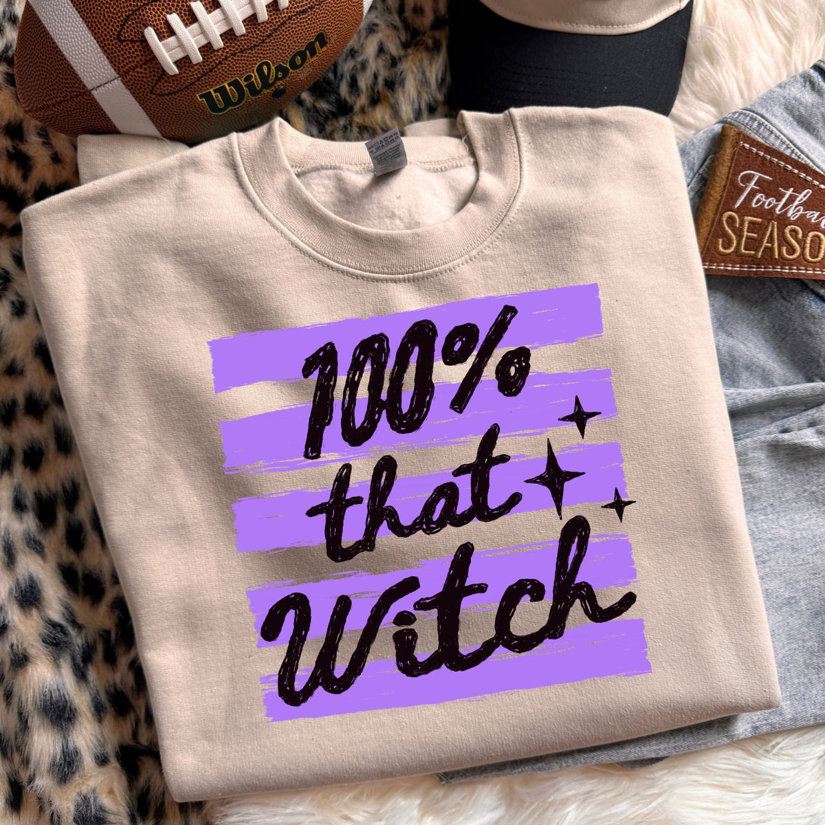 100 Percent That Witch DTF Transfer #261 mockup